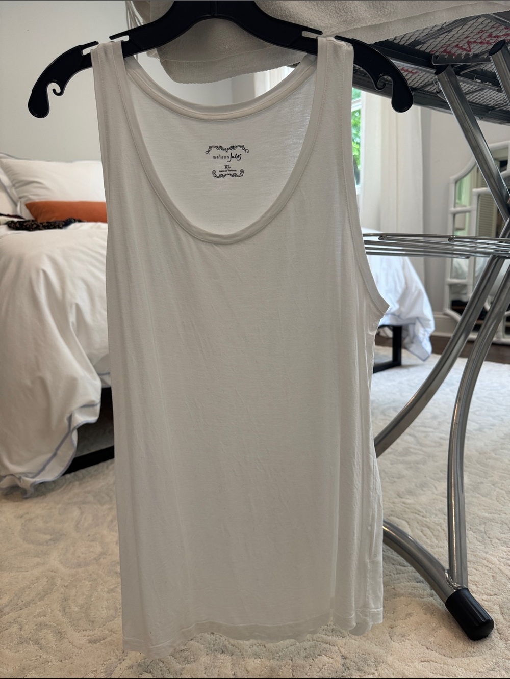 Maison Jules White Tank Top
